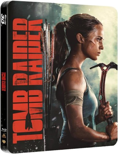 Tomb Raider - Blu-ray 3D + 2D (2BD) Steelbook (bez CZ)