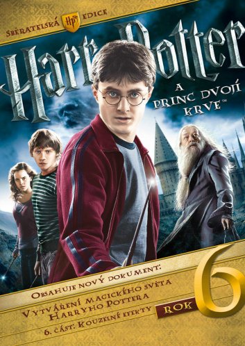 Harry Potter 6 a Princ dvojí krve - 3 DVD