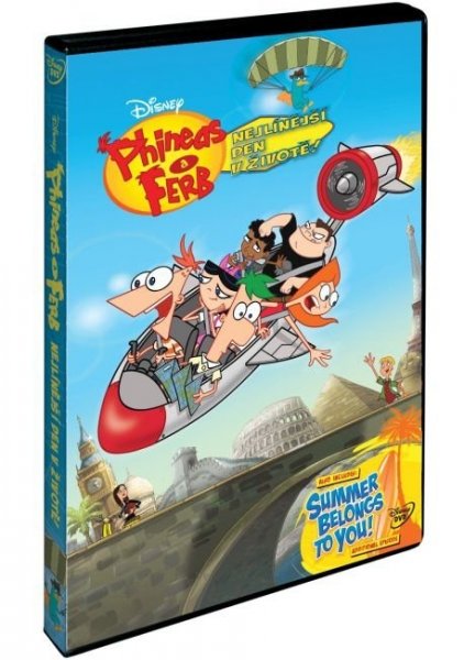 detail Phineas a Ferb: Nejlínější den v životě - DVD