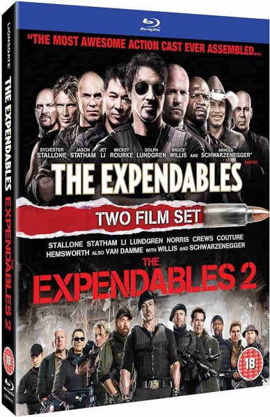 detail The Expendables 1 + 2 - Blu-ray