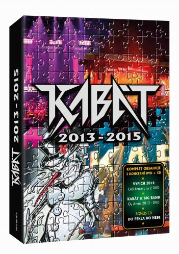 Kabát 2013-2015 - 3 DVD + 1 CD