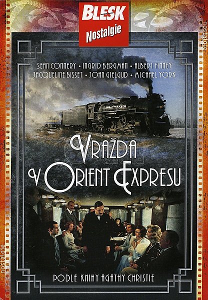 detail Murder on the Orient Express - DVD pošetka