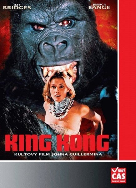 detail King Kong (1976) - DVD pošetka