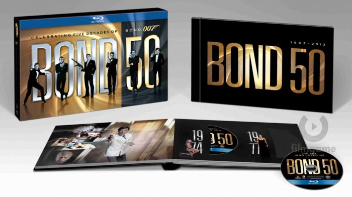 detail James Bond 50 Collection - 23 Blu-ray (50th Anniversary Edition)
