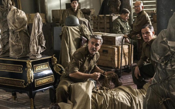 detail The Monuments Men - Blu-ray