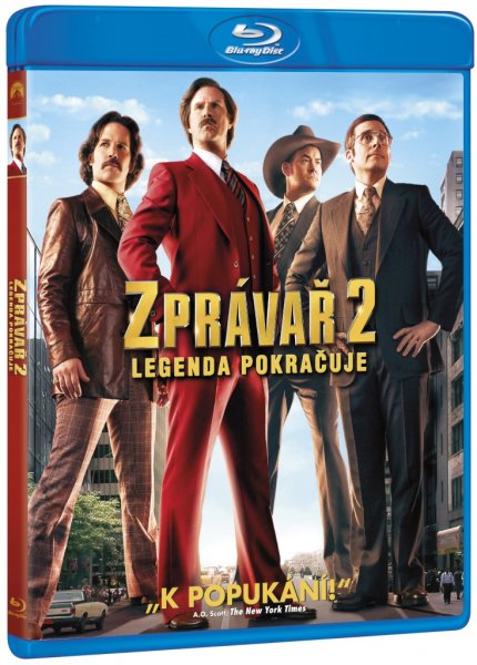 detail Anchorman 2: The Legend Continues - Blu-ray