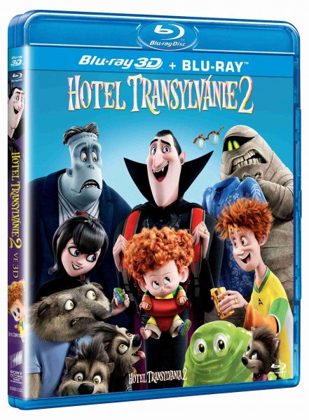 detail Hotel Transylvania 2 - Blu-ray 3D + 2D