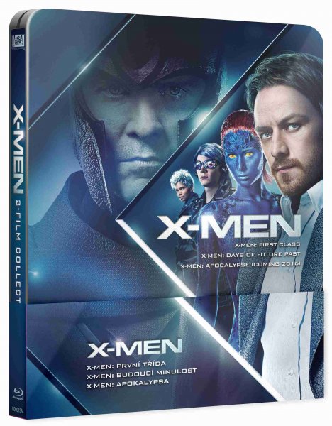 detail X-Men Prequel (První třída, Budoucí minulost, Apokalypsa) - Blu-ray Steelbook