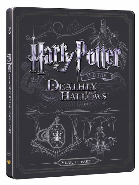 detail Harry Potter and the Deathly Hallows: Part 1  - Blu-ray + DVD - Steelbook