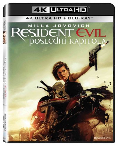 Resident Evil: The Final Chapter - 4K Ultra HD Blu-ray + Blu-ray (2 BD)
