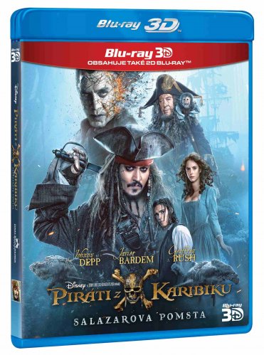 Piráti z Karibiku: Salazarova pomsta - Blu-ray 3D + 2D