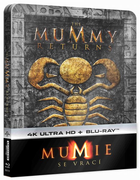 detail Mumie se vrací - 4K Ultra HD Blu-ray + Blu-ray (2BD) Steelbook