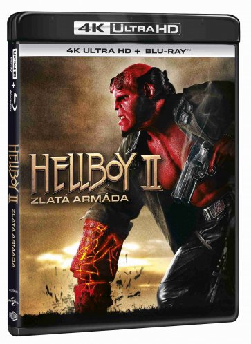Hellboy 2: Zlatá armáda - 4K Ultra HD Blu-ray + Blu-ray 2BD
