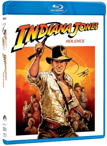 Indiana Jones collection 1- 4 Blu-ray 4BD - Indiana Jones kolekce 1- 4 Blu-ray 4BD