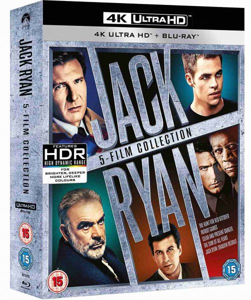 detail Jack Ryan 4K kolekce (4K Ultra HD) - 5 UHD Blu-ray