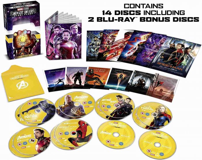detail Marvel Studios Cinematic Universe: Phase 3 (Part 2) 4K UHD + Blu-ray (without CZ)