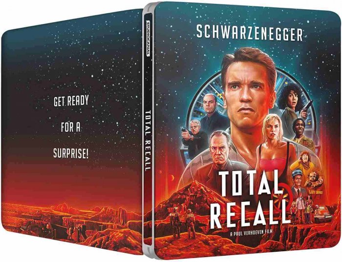 detail Total Recall - 4K Ultra HD Blu-ray + Blu-ray Steelbook 3BD (bez CZ)