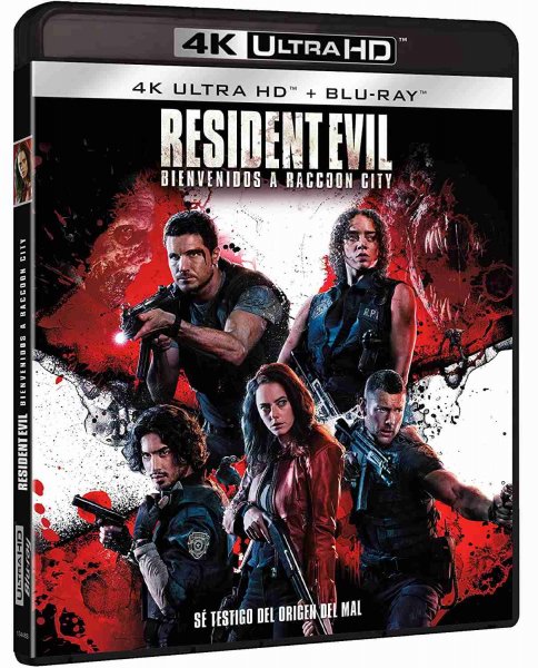detail Resident Evil: Welcome to Raccoon City - 4K Ultra HD Blu-ray + Blu-ray 2BD