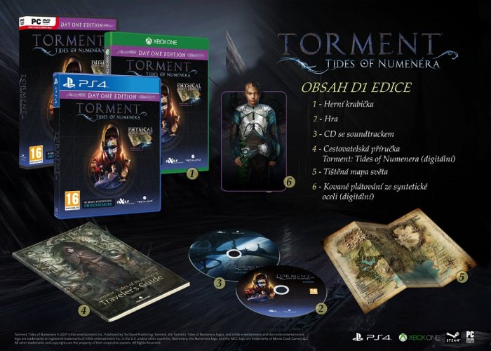 detail Torment: Tides of Numenera - Day One Edition - PS4