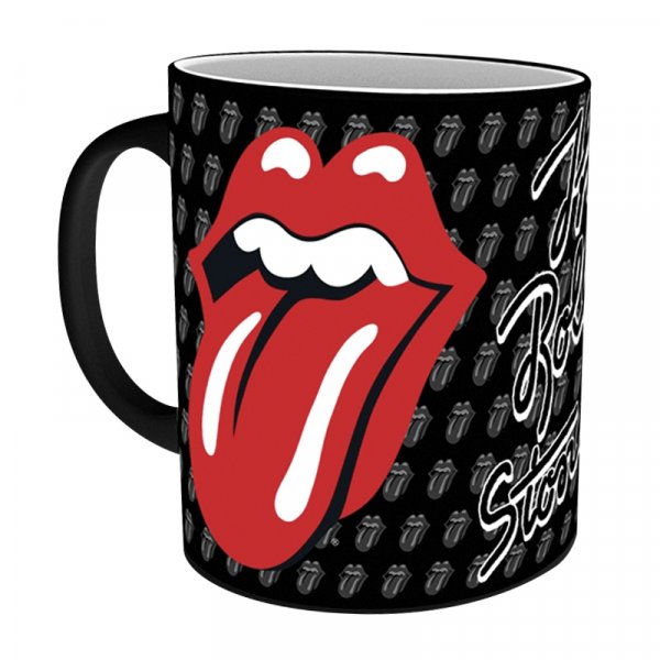 detail Hrnek Rolling Stones - logo měnící se 295 ml