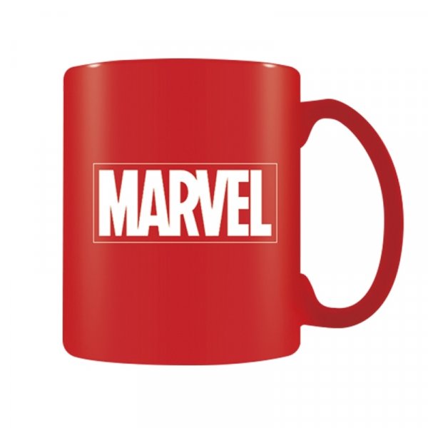 detail Hrnek Marvel - Logo červený 315 ml