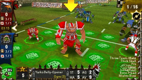 detail Blood Bowl - PSP