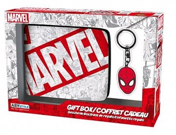 detail Dárková sada Marvel - peněženka + klíčenka Spider-Man