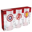 preview Sklenice Marvel set 3ks