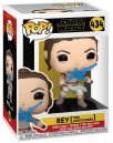 preview Funko POP! Star Wars: SWEp9 - Rey w/2 Light Sabers
