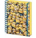 preview Zápisník - 3D Minions A5, kroužkový