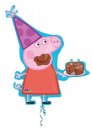 preview Foliový balónek - Prasátko Peppa, 83cm