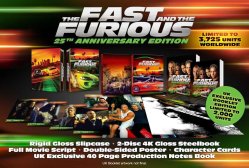 The Fast and the Furious 25th Anniversary - Ultimate Coll. Edition Steelbook 4K + BD
