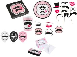 Kníry - Párty sada 63ks