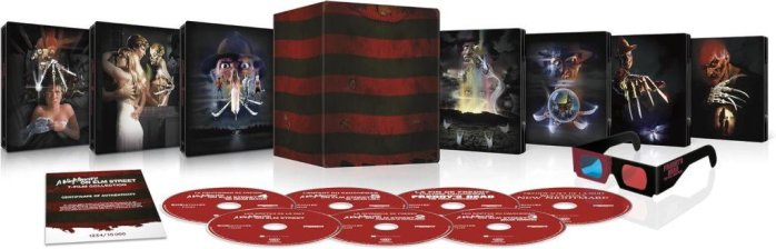 detail A Nightmare on Elm Street 1-7 - 4K Ultra HD + Blu-ray Steelbook (FR)
