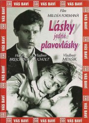 Lásky jedné plavovlásky - DVD pošetka