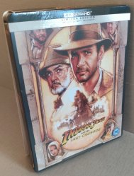 Indiana Jones and the Last Crusade - 4K UHD + Blu-ray Steelbook OUTLET