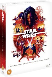 Star Wars 1-3: The Phantom Menace / Attack of the Clones / Revenge of the Sith - Blu-ray