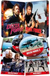 Delta Force + Delta Force 2 - Blu-ray Steelbook