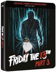 Friday the 13th Part III (40th Anniversary) - Blu-ray + DVD Steelbook 