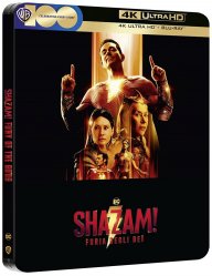 Shazam! Fury of the Gods - 4K Ultra HD Blu-ray Steelbook (Black)