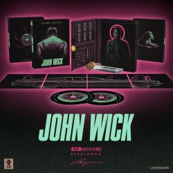 John Wick - Titans Of Cult Limited Edition Steelbook 4K Ultra HD + BD