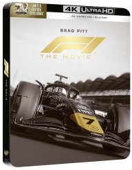 F1: The Movie - - 4K Ultra HD Blu-ray + Blu-ray Steelbook (Motif 3: Black and white formula)