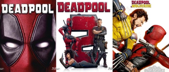 detail Deadpool 1-3 kolekce - Blu-ray 3BD