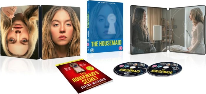 detail The Housemaid (2025) - 4K Ultra HD + Blu-ray Steelbook