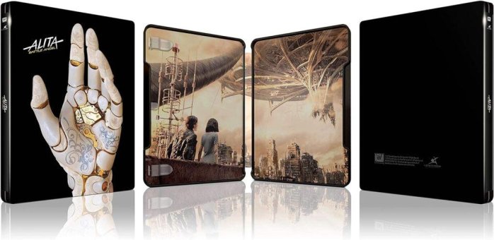 detail Alita: Bojový Anděl - 4K Ultra HD Blu-ray Steelbook