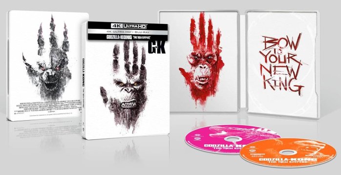 detail Godzilla x Kong: The New Empire - 4K Ultra HD Blu-ray + Blu-ray Steelbook 2BD