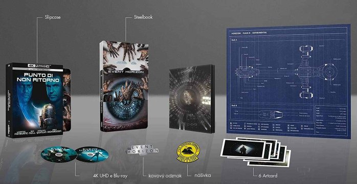 detail Event Horizon - Collector´s edition- 4K Ultra HD Blu-ray+BD Steelbook