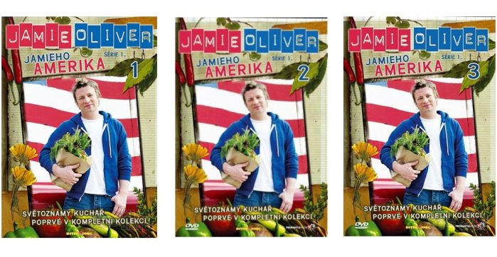 detail Jamie´s American Road Trip 1-3 kolekce - 3DVD paper cover