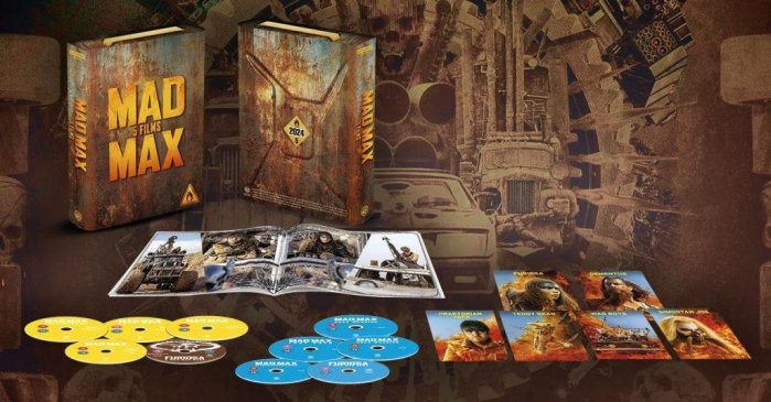detail Mad Max 1-5 Limited Petrol Can Edition - 4K Ultra HD + Blu-ray