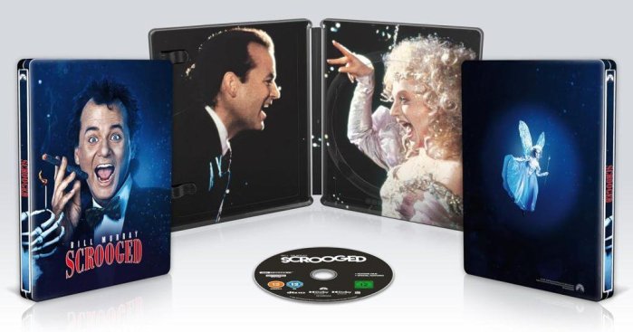 detail Scrooged - 4K Ultra HD Blu-ray Steelbook